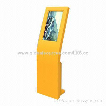 Info Kiosk with Capacitive Touch Screen, 17-inch for Advertising and Information Services